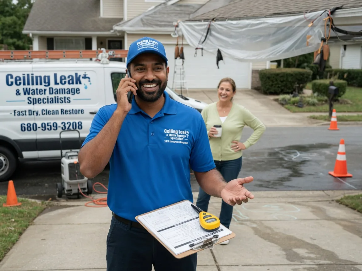 Ceiling Leak Cleanup Whitehall, PA FAQs